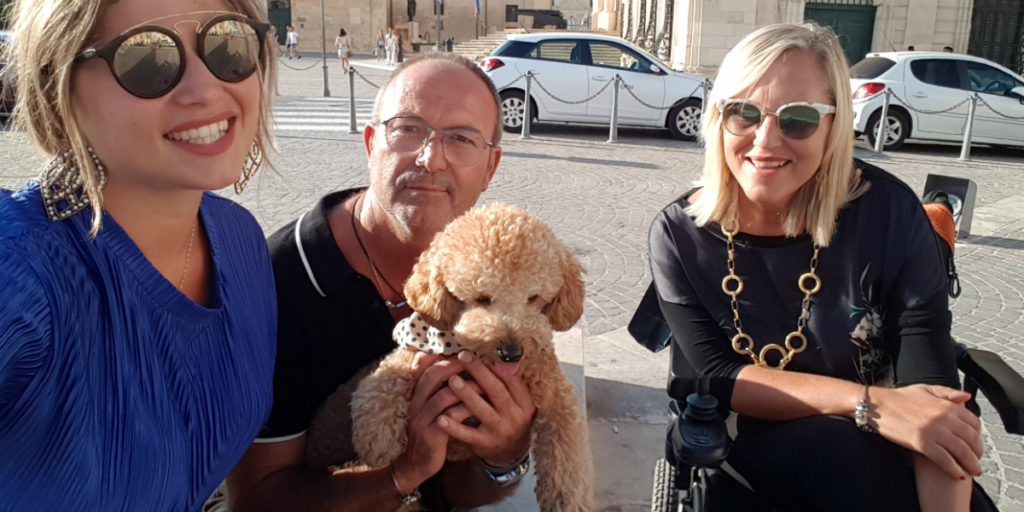 "Fino a quando non mi sono ritrovata in sedia a rotelle non notavo queste cose"