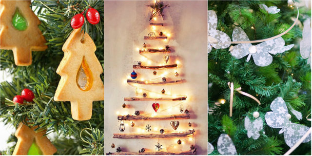Decorazioni per lalbero di natale roba da donne Decorare l albero di natale modo originale