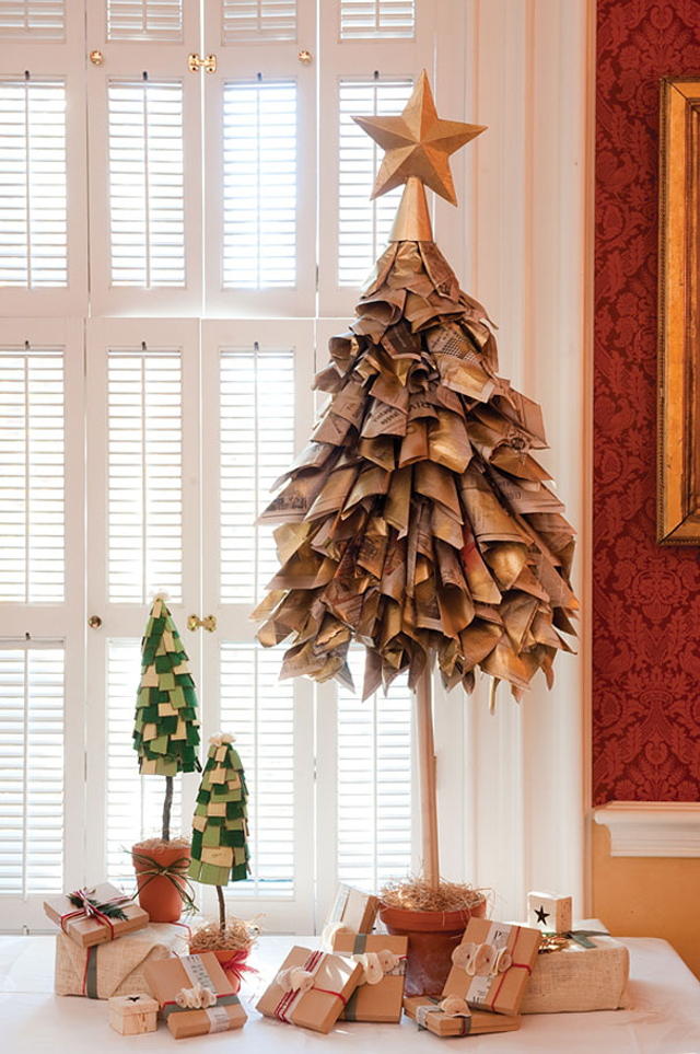 Natale Low Cost: alberi di natale creativi... anche senza aghi!