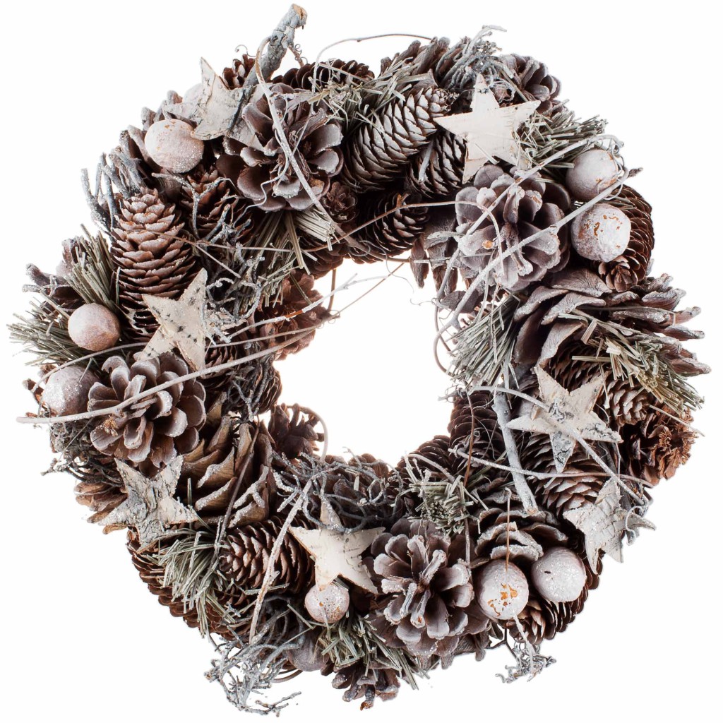 Natale: come addobbare casa con le pigne
