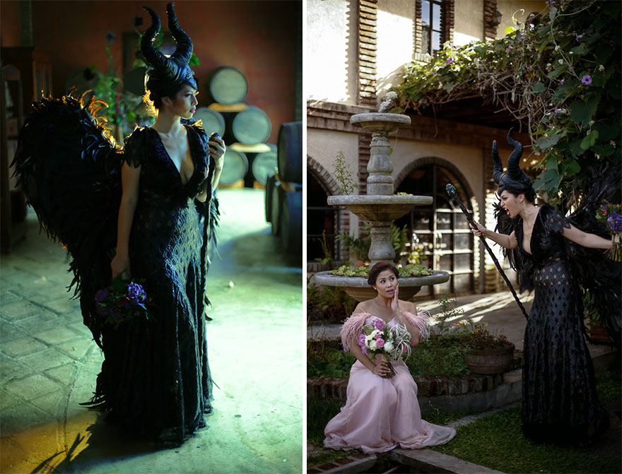 Un Matrimonio "Malefico": Quando La Disney Diventa Il Tema Delle Nozze