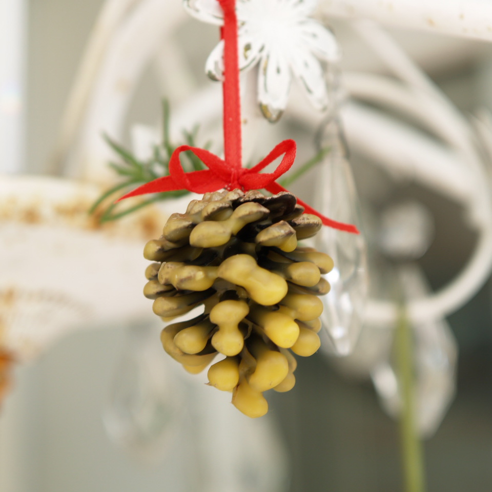 Natale: come addobbare casa con le pigne
