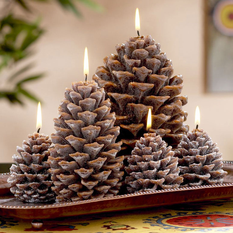 Natale: come addobbare casa con le pigne