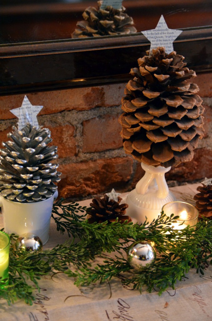 Natale: come addobbare casa con le pigne