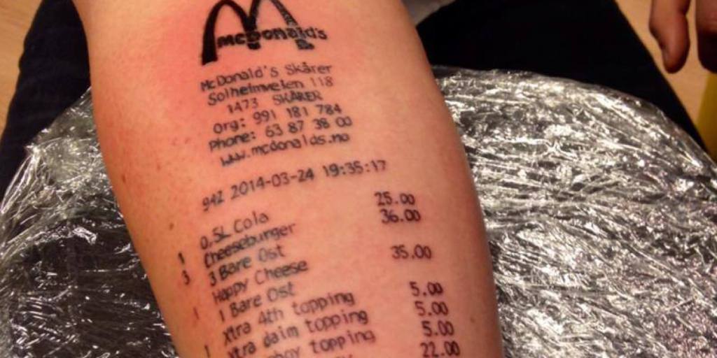 I tatuaggi più brutti (e assurdi) del mondo