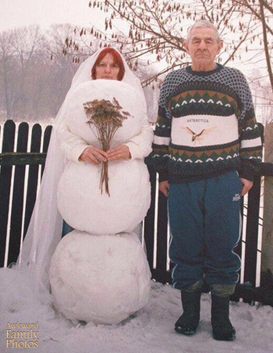 Le Peggiori Foto di Matrimonio Degli Album di Nozze