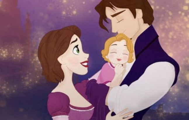 I Teneri Volti dei Figli delle Coppie Disney