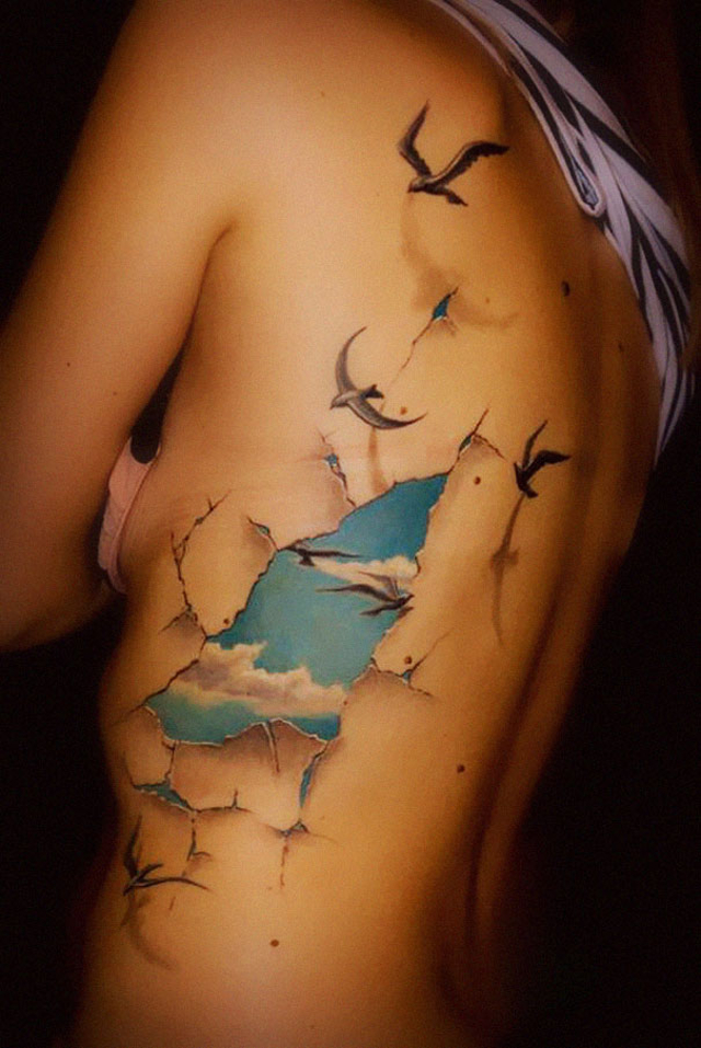 I Più Strani Tatuaggi in 3D che Ti Stupiranno