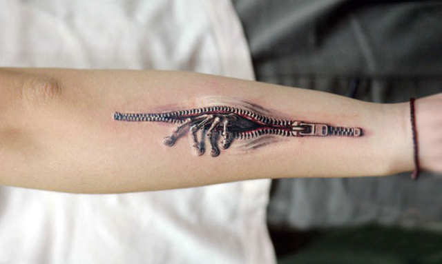 I Più Strani Tatuaggi in 3D che Ti Stupiranno