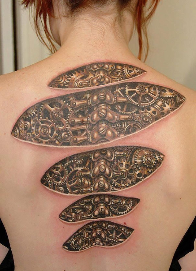 I Più Strani Tatuaggi in 3D che Ti Stupiranno
