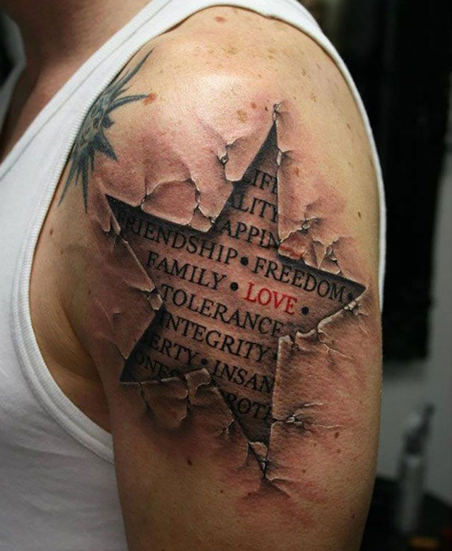 I Più Strani Tatuaggi in 3D che Ti Stupiranno