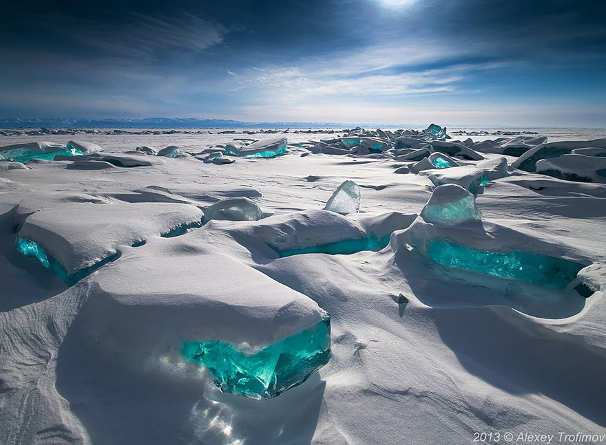 Incredibili Opere d'Arte Naturali di Ghiaccio e Neve