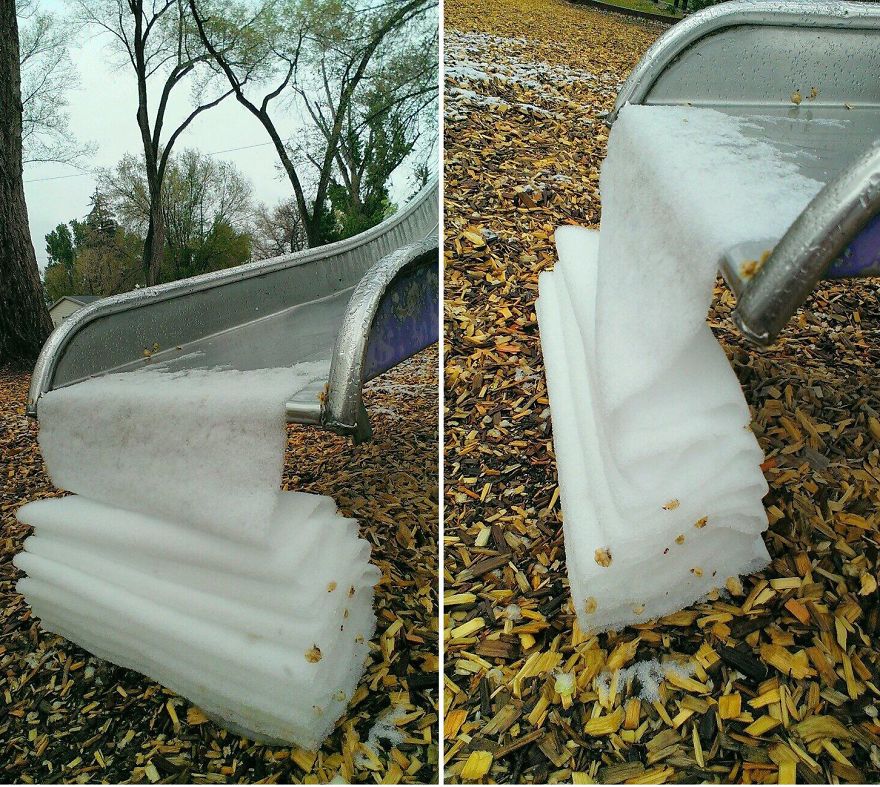 Incredibili Opere d'Arte Naturali di Ghiaccio e Neve