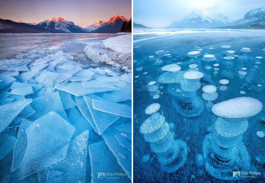 Incredibili Opere d'Arte Naturali di Ghiaccio e Neve