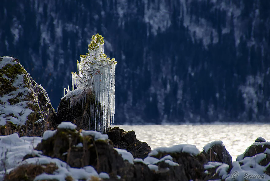 Incredibili Opere d'Arte Naturali di Ghiaccio e Neve