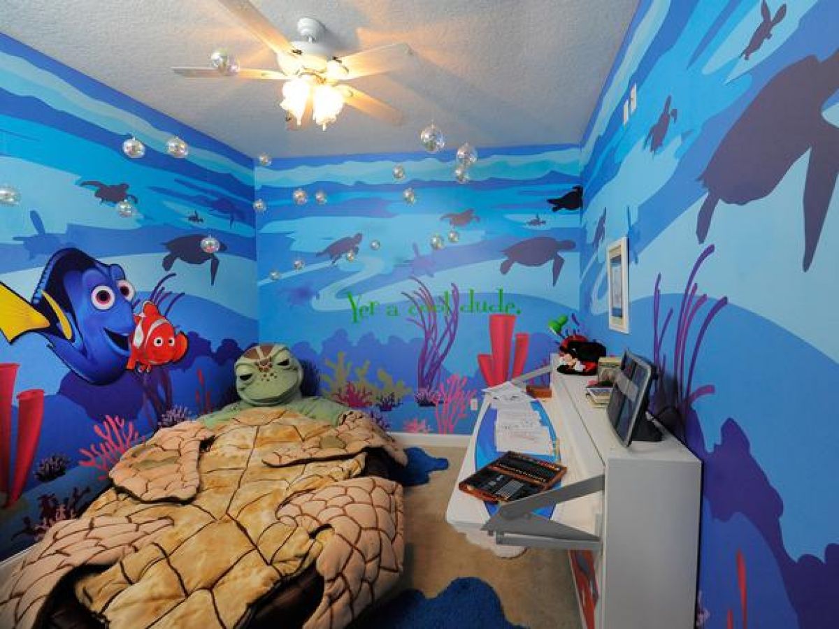 Magiche Camerette Ispirate ai Cartoni Disney che Fanno Sognare anche i Grandi