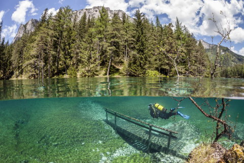 Grüner See, Il Lago Verde che Scompare Ogni Anno