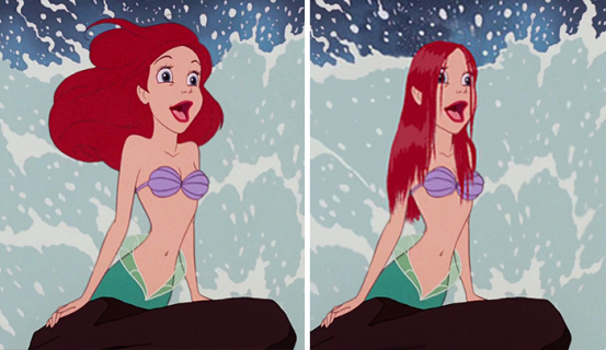 Come Sarebbero le Principesse Disney con i Capelli Più Realistici? Come Sarebbero le Principesse Disney con i Capelli Più Realistici?
