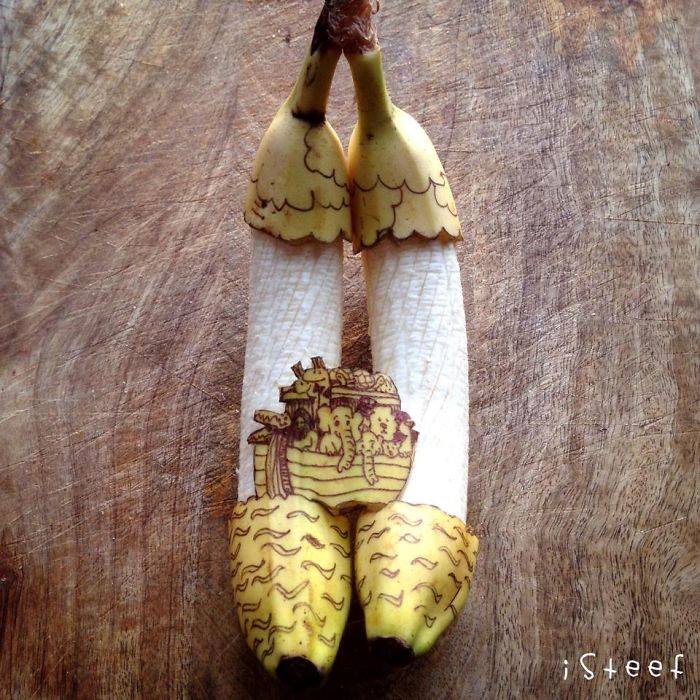 Come Creare Piccole Opere d'Arte con le Banane
