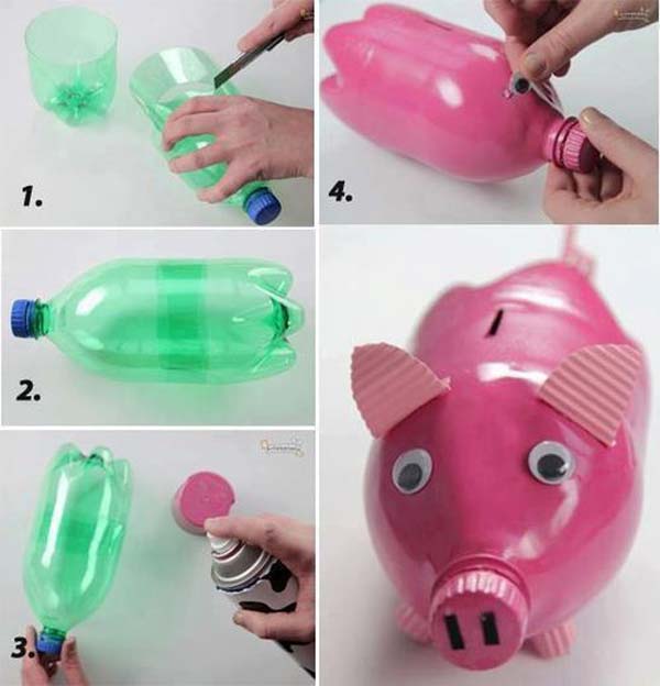 30 Modi Creativi Per Riciclare la Plastica