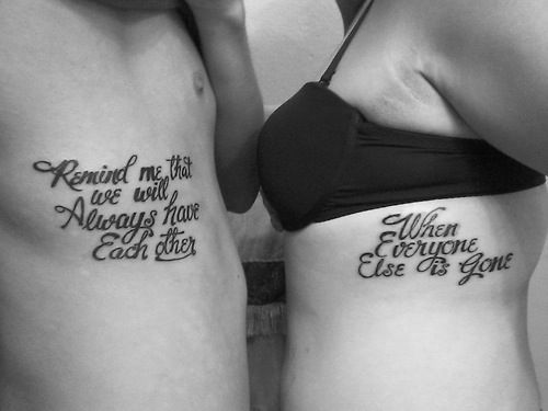 Le Più Belle Idee per Tatuaggi di Coppia da Fare con il Tuo Partner