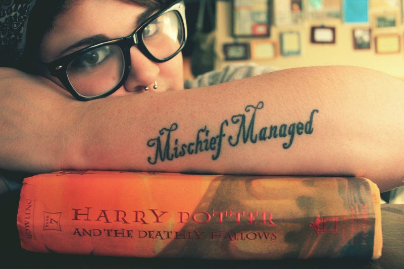 Tatuaggi Ispirati al Mondo di Harry Potter