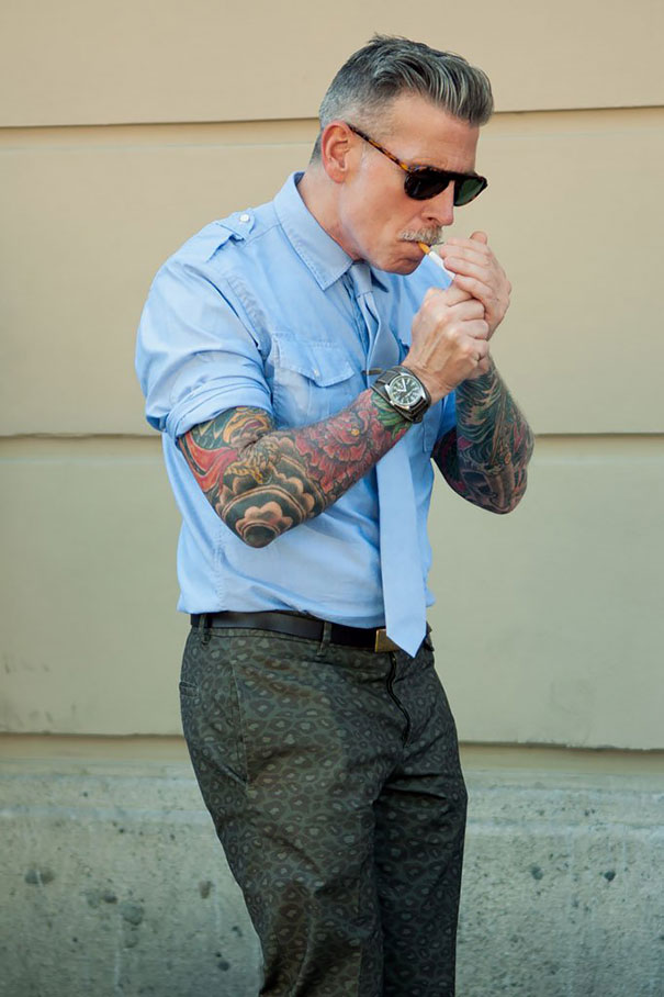 Vi Siete Mai Chiesti Come Saremo da Vecchi con i Tatuaggi?