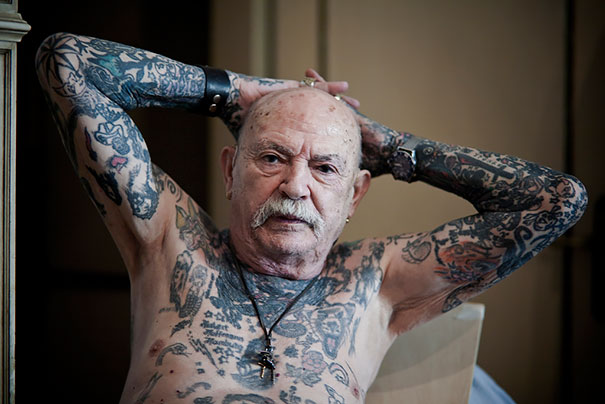 Vi Siete Mai Chiesti Come Saremo da Vecchi con i Tatuaggi?