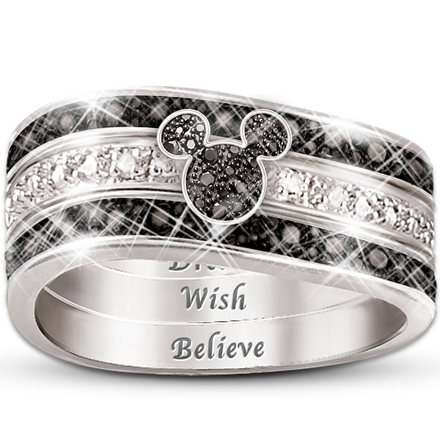 Set Anelli Acciaio Titanio Set Anelli Fidanzamento/Matrimonio Nero - Acciaio Inox E Titanio - 4 Pezzi - Marimor Jewelry Anelli Neri Uomo Donna Acciaio Inox - Foto 8