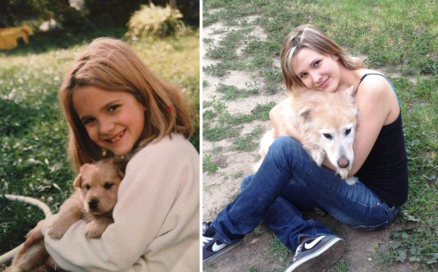 Piccoli Cani Crescono: le Foto Prima e Dopo di Questi Dolcissimi Cuccioli