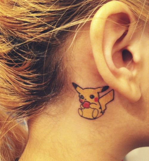 Discreti, Minimal e Sexy: 40 Idee per Tatuaggi dietro l'Orecchio