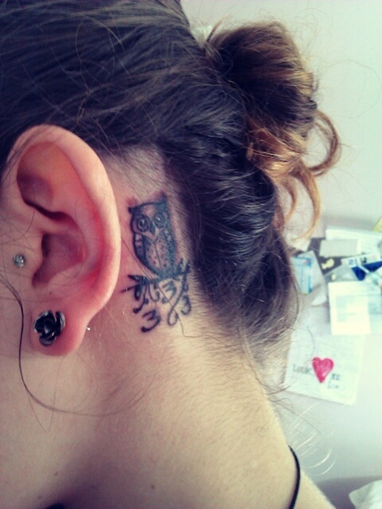 Discreti, Minimal e Sexy: 40 Idee per Tatuaggi dietro l'Orecchio