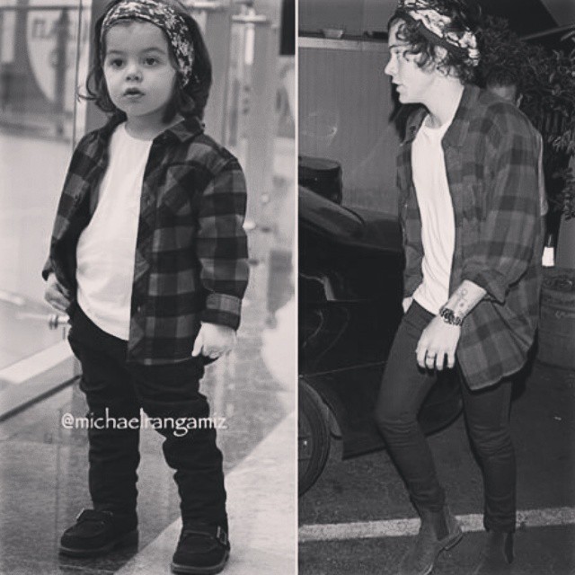 A soli 2 anni Imita Harry Styles degli One Directions (forse) meglio dell'Originale
