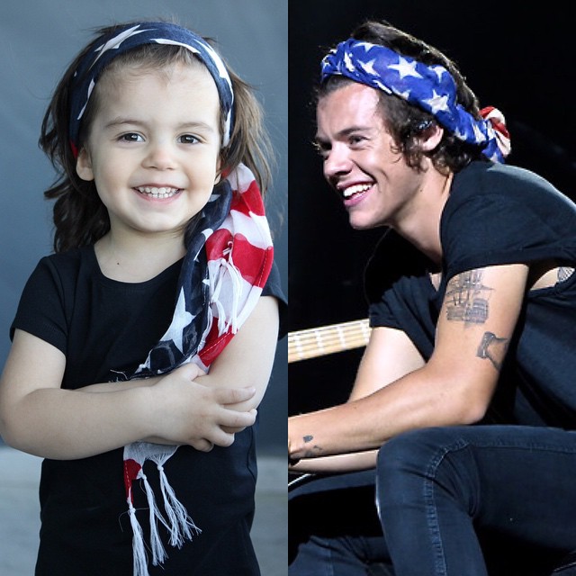 A soli 2 anni Imita Harry Styles degli One Directions (forse) meglio dell'Originale