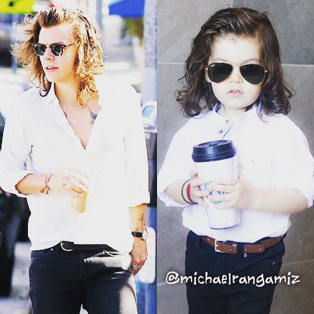 A soli 2 anni Imita Harry Styles degli One Directions (forse) meglio dell'Originale
