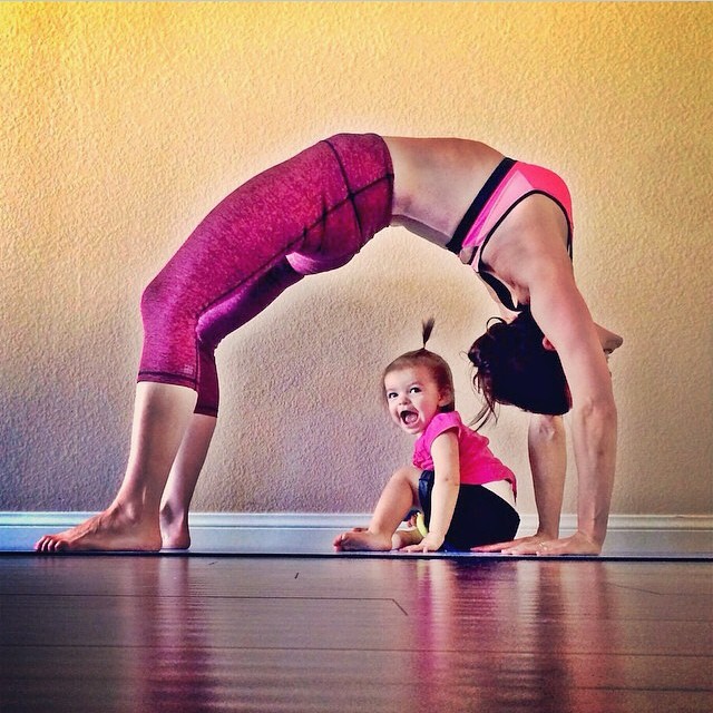 Lo Yoga? Lo Faccio con la Mamma: Ecco le Dolcissime Foto!