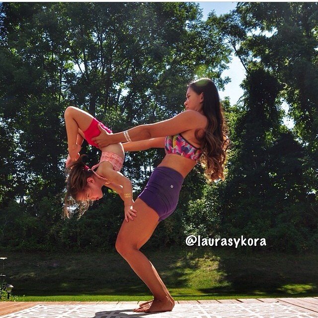 Lo Yoga? Lo Faccio con la Mamma: Ecco le Dolcissime Foto!
