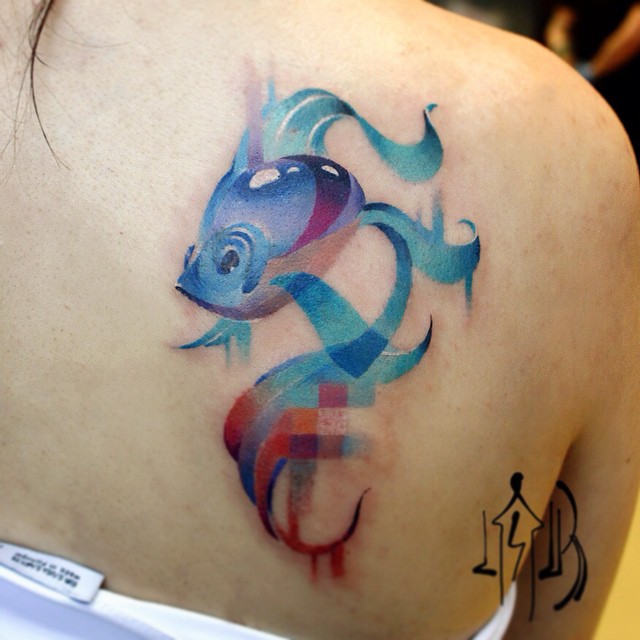 15 Magnifici Tatuaggi "Pixelati" che Sembrano Difettati