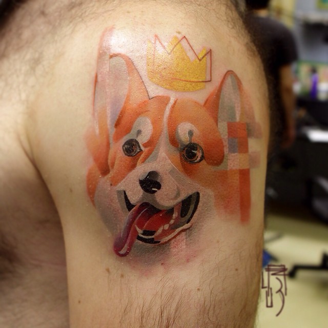 15 Magnifici Tatuaggi "Pixelati" che Sembrano Difettati