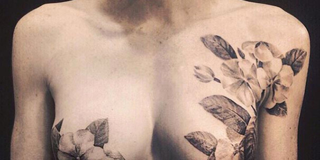 I Tatuaggi che Coprono le Cicatrici Lasciate dalla Mastectomia I Tatuaggi che Coprono le Cicatrici Lasciate dalla Mastectomia