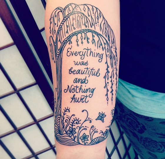 15 Poetici Tatuaggi Ispirati ai nostri Libri più Amati