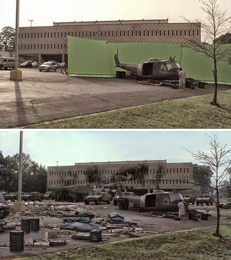 Cosa non abbiamo Visto: 31 Scene dei film Prima e Dopo gli Effetti Speciali!