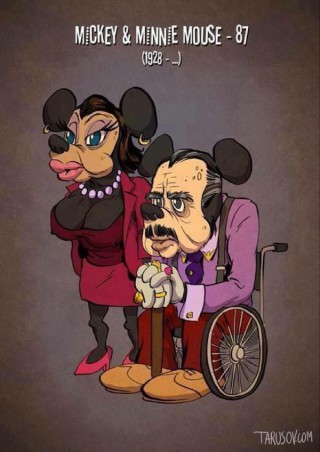E Se i Personaggi dei Cartoni Animati Invecchiassero? Ecco Come Sarebbero E Se i Personaggi dei Cartoni Animati Invecchiassero? Ecco Come Sarebbero