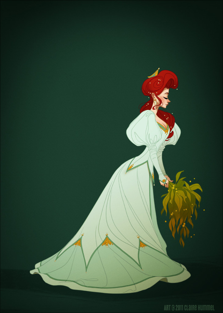 Come Sarebbero Vestite le Principesse Disney in Base al Loro Periodo Storico