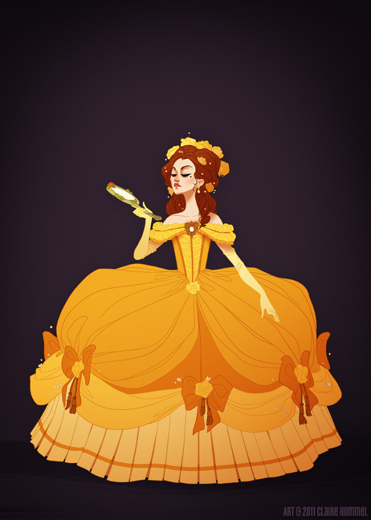 Come Sarebbero Vestite le Principesse Disney in Base al Loro Periodo Storico