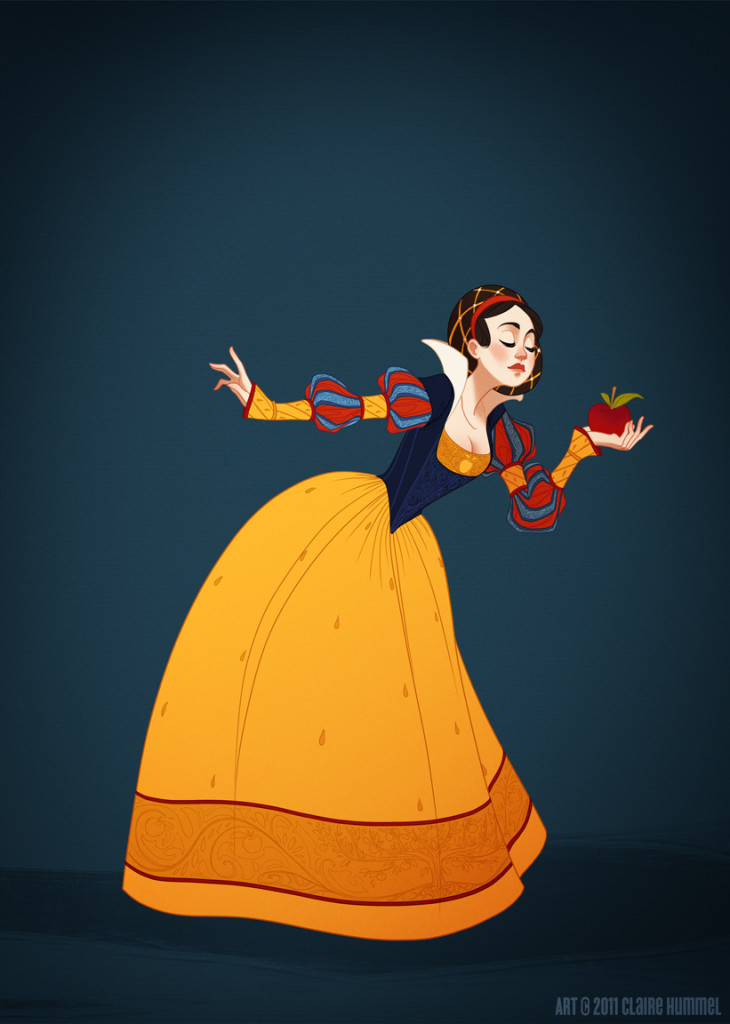 Come Sarebbero Vestite le Principesse Disney in Base al Loro Periodo Storico
