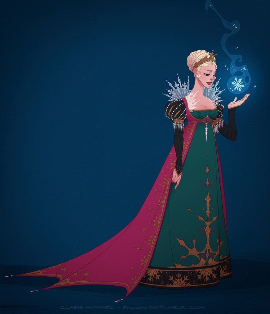 Come Sarebbero Vestite le Principesse Disney in Base al Loro Periodo Storico