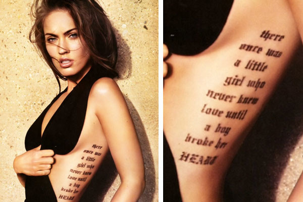I 34 Tatuaggi più Belli e Graziosi delle Celebrities!