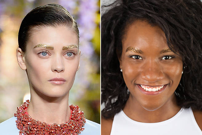 L'ultima Tendenza Femminile? Le Sopracciglia Glitterate, Eccole in 30 Foto!
