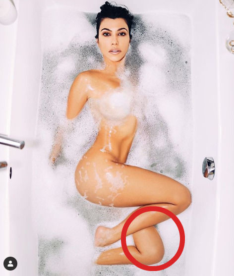 Instagram non è la realtà: il nuovo errore Photoshop di Kim Kardashian